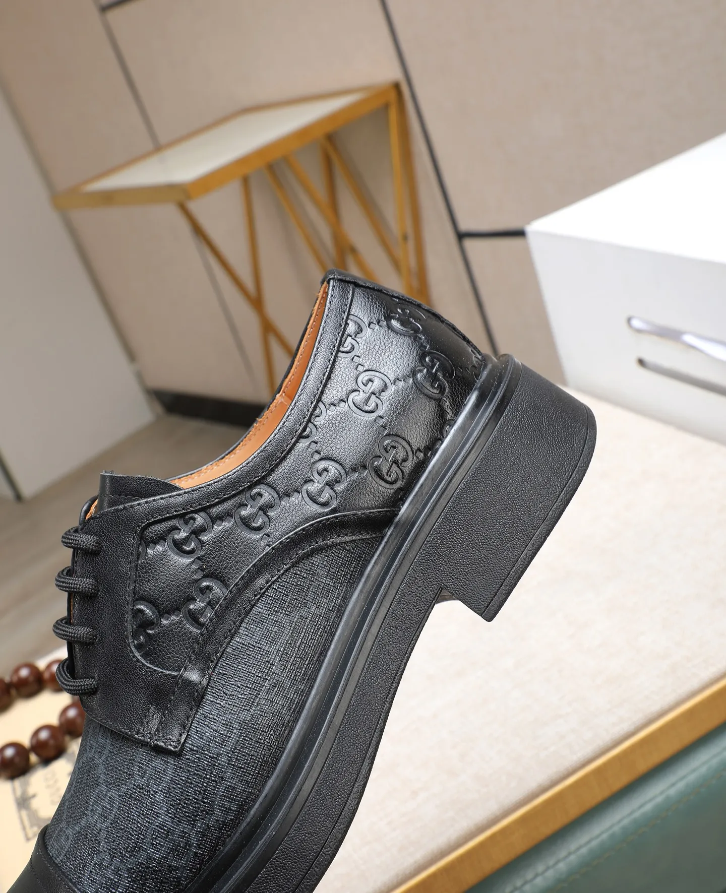 Men's shoes 💰520 📛📛Original (water-dyed cow lining) GUCCI official website formal shoes🌀 Italian 🇮🇹Imported cowhide➕Top imported water-dyed cowhide lining💋Finely handmade Original bottom, the real thing looks better when photographed in person Standard size 38-44